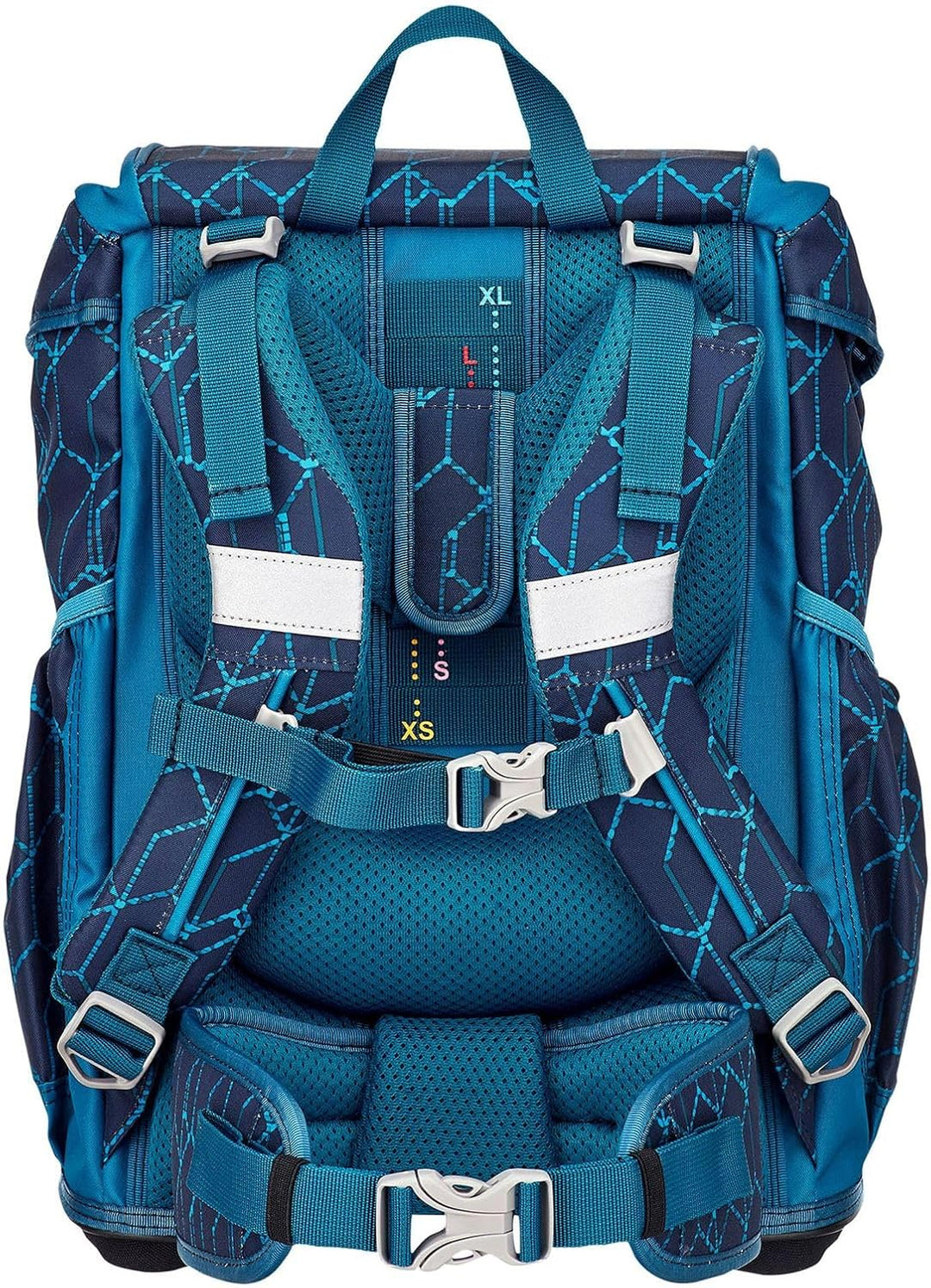 DerDieDas Schulrucksack Set 5-TLG. Ergoflex Blue Speed 2023