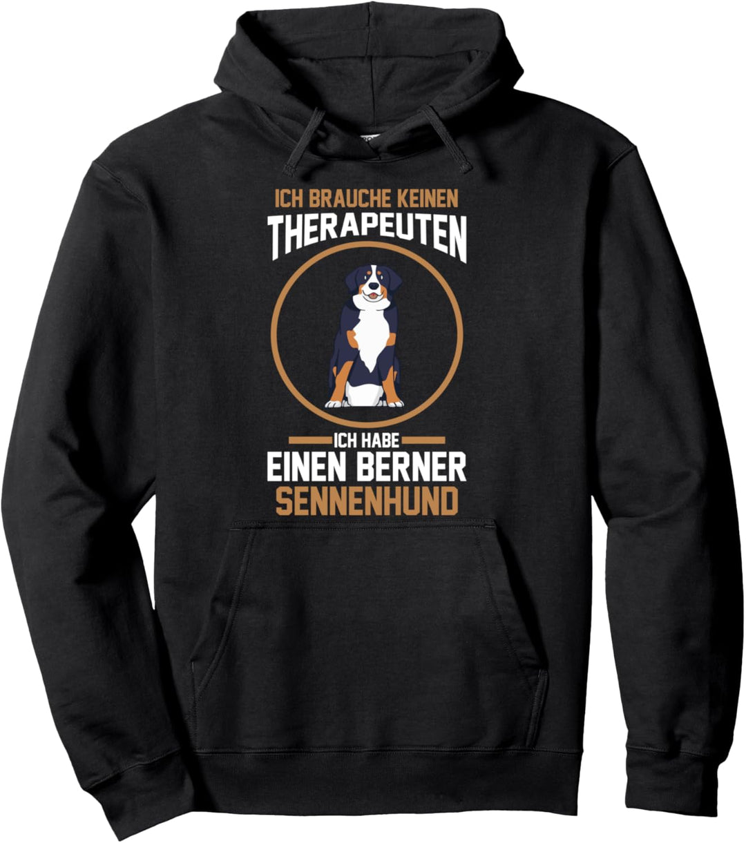 Therapie Berner Sennenhund Pullover Hoodie
