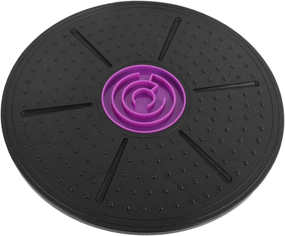 Ejoyous Balance Board, rutschfeste Wackelbrett Lila Labyrinth Balancebrett Gym Fitness Übung Reha-Tr