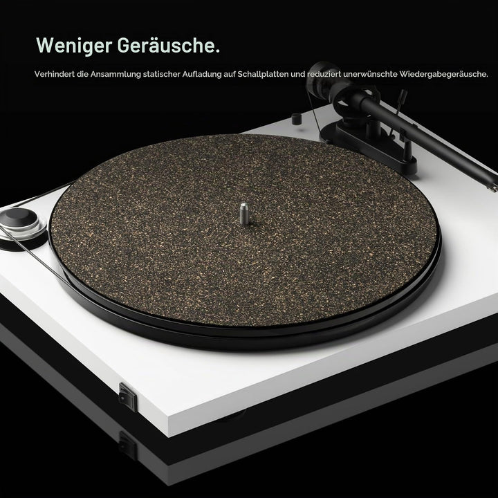 Pro-Ject Cork &amp; Rubber it 1mm, Hochqualitative Plattenmatte aus Kork &amp; Gummi