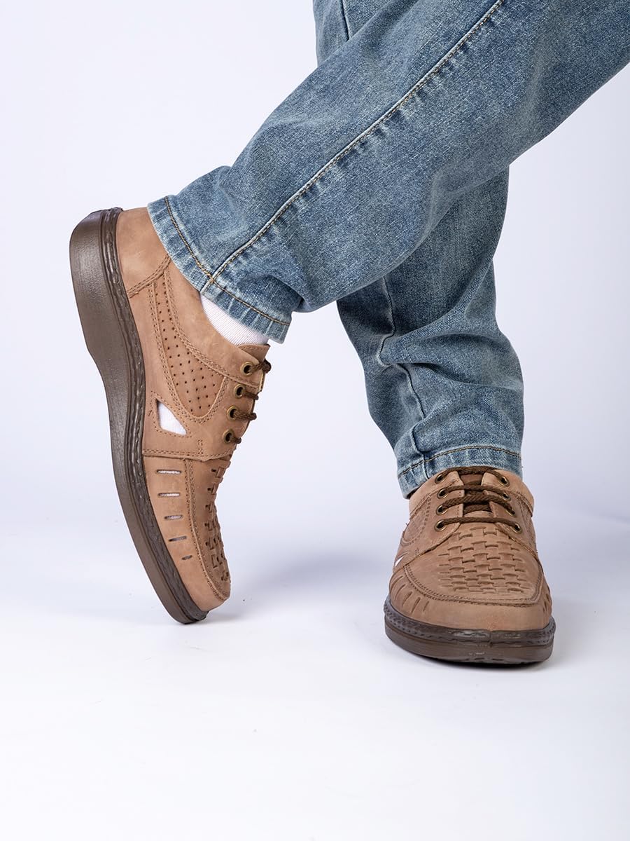 Herrenschuhe aus echtem Leder. Anzugschuhe Herren mit hohem Komfort. Bequeme Schuhe Herren zum Anzug