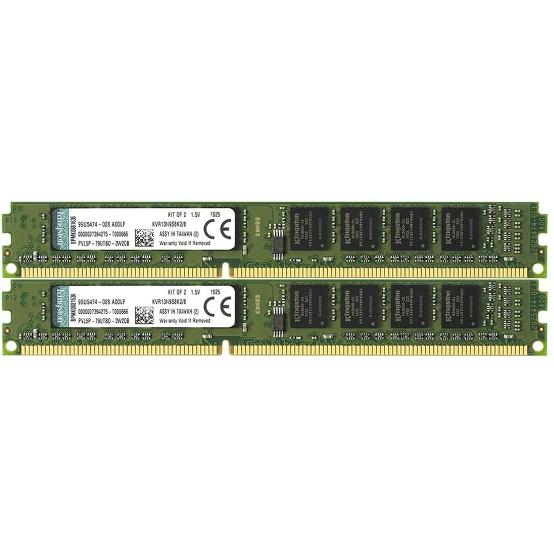 Kingston KVR13N9S8K2/8 Arbeitsspeicher 8GB (DDR3 Non-ECC CL9 DIMM Kit, 240-pin, 1,5V) 8 gb KVR13N9S8