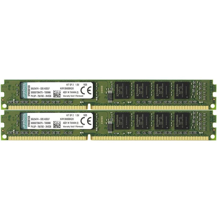 Kingston KVR13N9S8K2/8 Arbeitsspeicher 8GB (DDR3 Non-ECC CL9 DIMM Kit, 240-pin, 1,5V) 8 gb KVR13N9S8