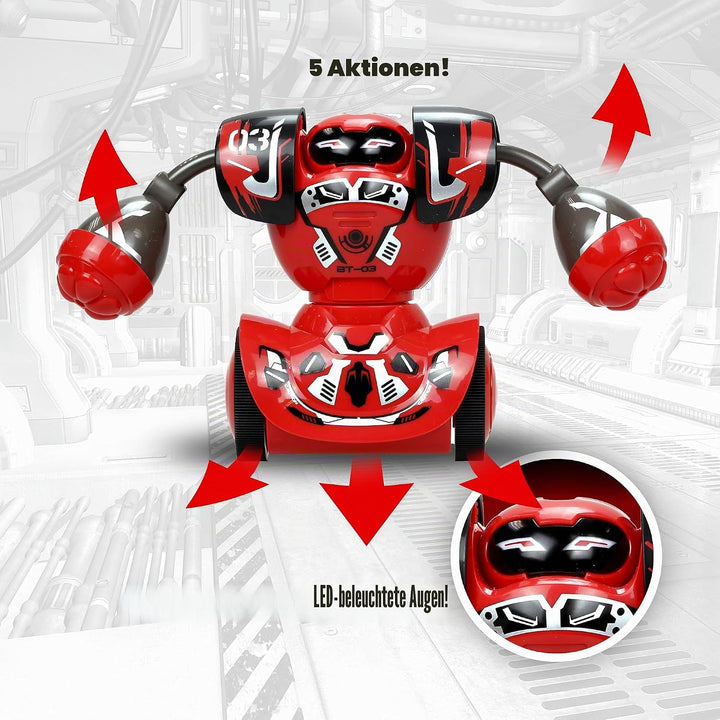 YCOO 88052 ROBO KOMBAT TWIN PACK Spielzeug Roboter, Multi-colored, de