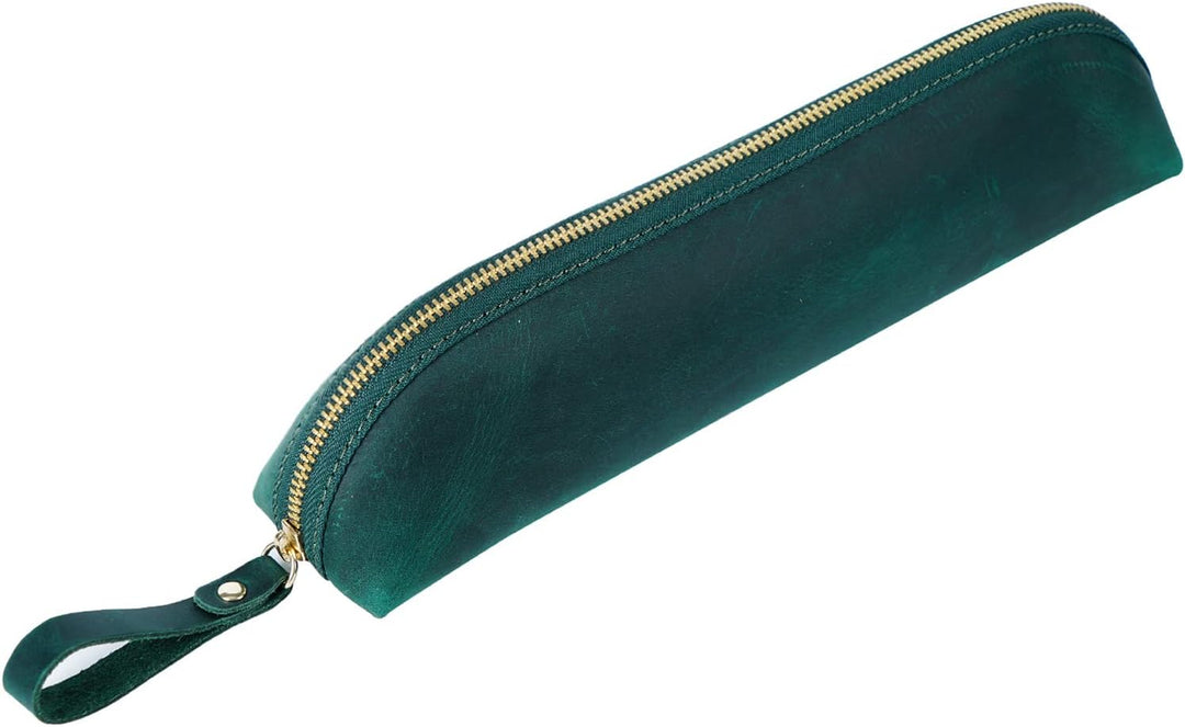 Su.B Federmäppchen - Federtasche - Etui aus Leder - Hergestellt aus Hochwertigem Leder - Passend für
