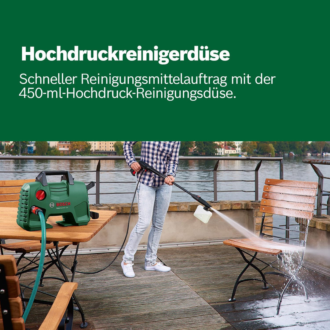 Bosch Home and Garden Hochdruckreiniger EasyAquatak 120 (1500 W, Druck: 120 bar, im Karton) Hochdruc
