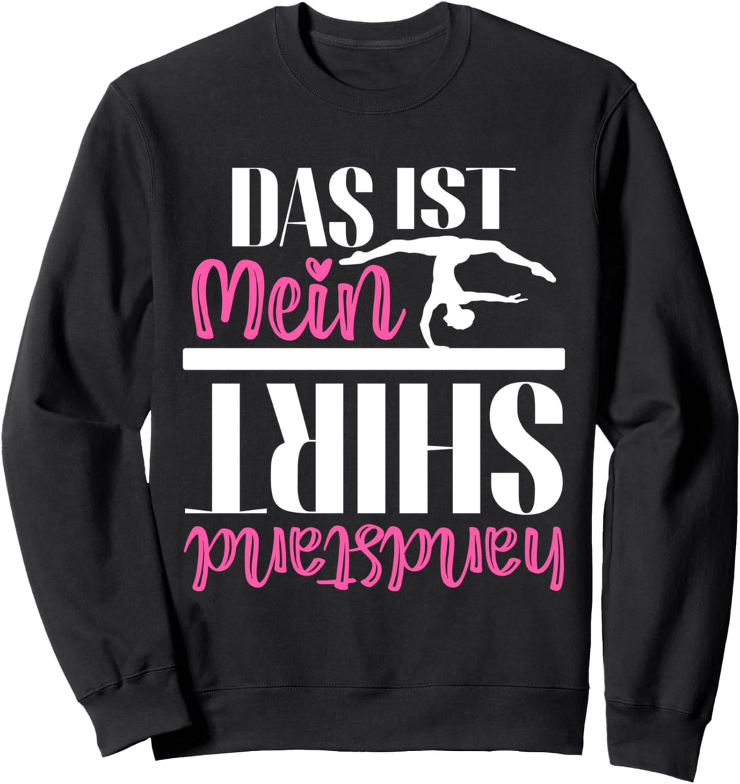 Turnen Gymnastik Akrobatik Mädchen Handstand Sweatshirt