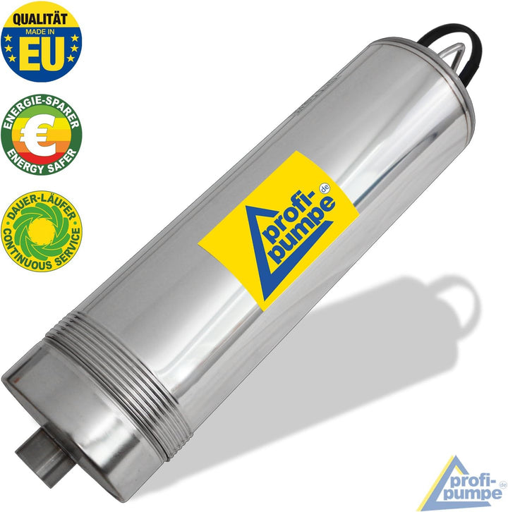 Regenwasserpumpe Hauswasserwerk, Tauchpumpe Tauchdruckpumpe Regen-Star SUPER, 19m Kabel, Zisternenpu