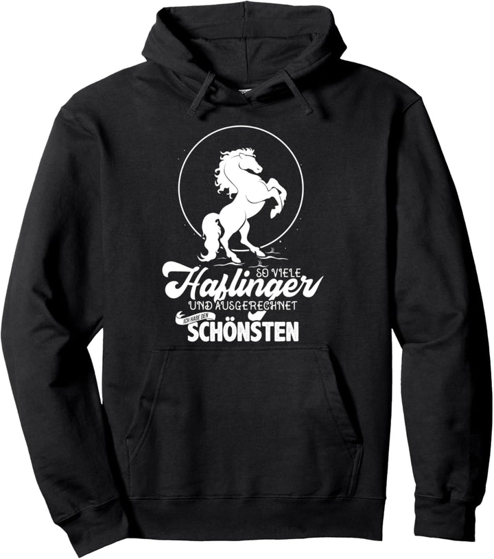 Reiterin Geschenk für Haflinger Reiter - Haflinger Pullover Hoodie