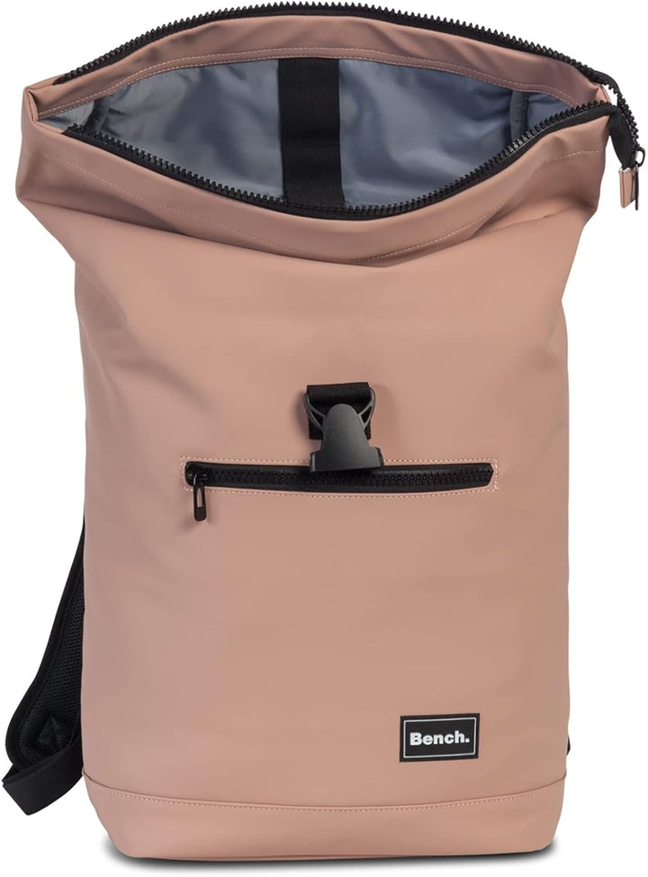 Bench Hydro Roll Top Rucksack Kurierrucksack Daypack Backpack 64175, Farbe:Altrosa