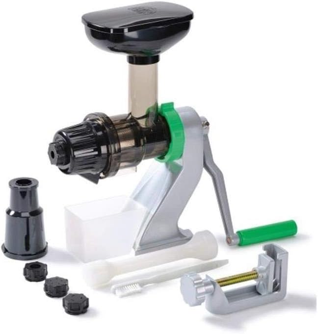 Tribest Z-Star 710 Entsafter, manuell, ohne Bisphenol A, 33,5 x 12 x 32 cm