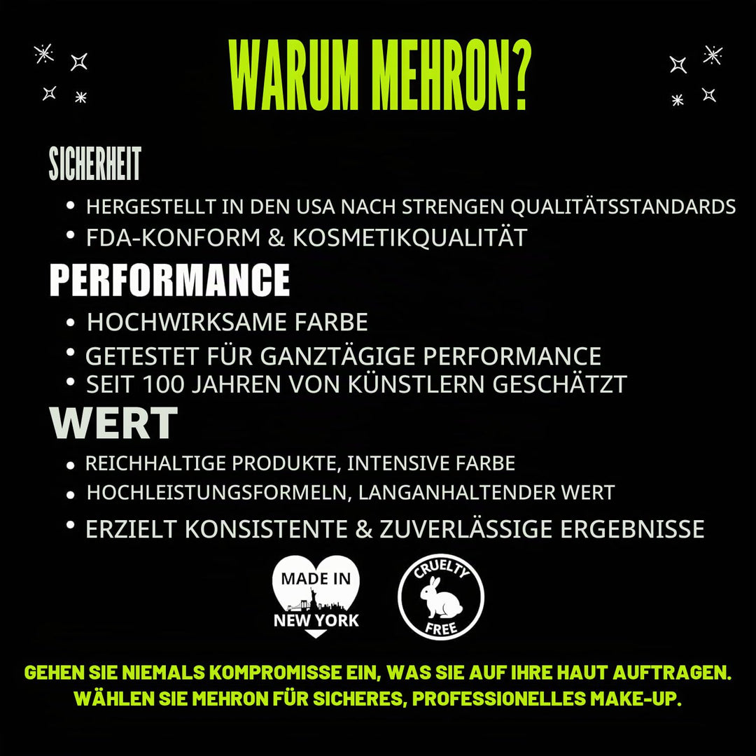 Mehron Paradise Make-up AQ 8 Color (Basic) | Magnetische nachfüllbare Körperfarben- und Gesichtsfarb