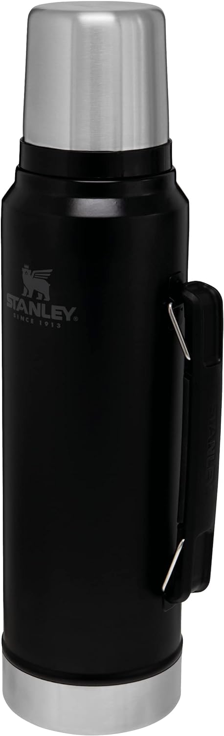 Stanley Classic Legendary Thermosflasche Edelstahl 1L - Thermos Hält 24 Stunden Heiss oder Kalt - Ed