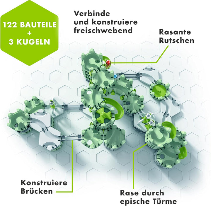 Ravensburger GraviTrax Action-Set Skytrax Innovative Kugelbahn neuen Funktionen Murmelbahn & Konstru