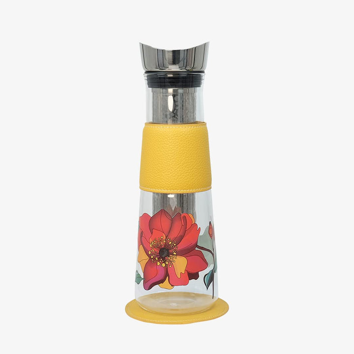 Eigenart EVE konische Glaskaraffe Poppy, Mehrfarbig