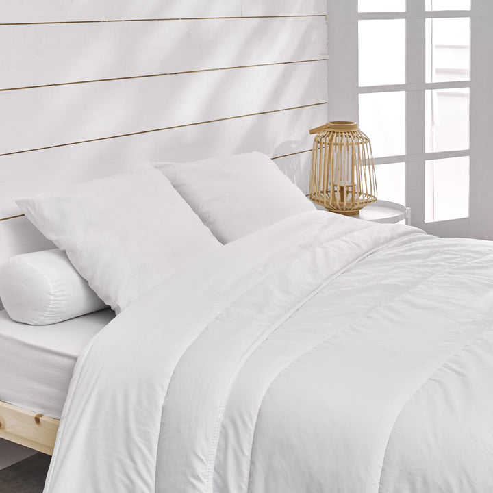 Tradilinge 3153633233646 Sommer Isolane Bettbezug, 240 x 220 cm 220 x 240 cm Weiss, 220 x 240 cm Wei