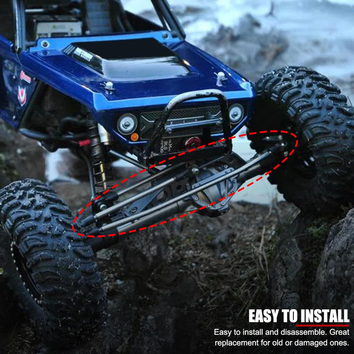 EVTSCAN RC Car Verbindungsstange, 10 Stück Edelstahl Verbindungsstange Passend für Axial Wraith 9001