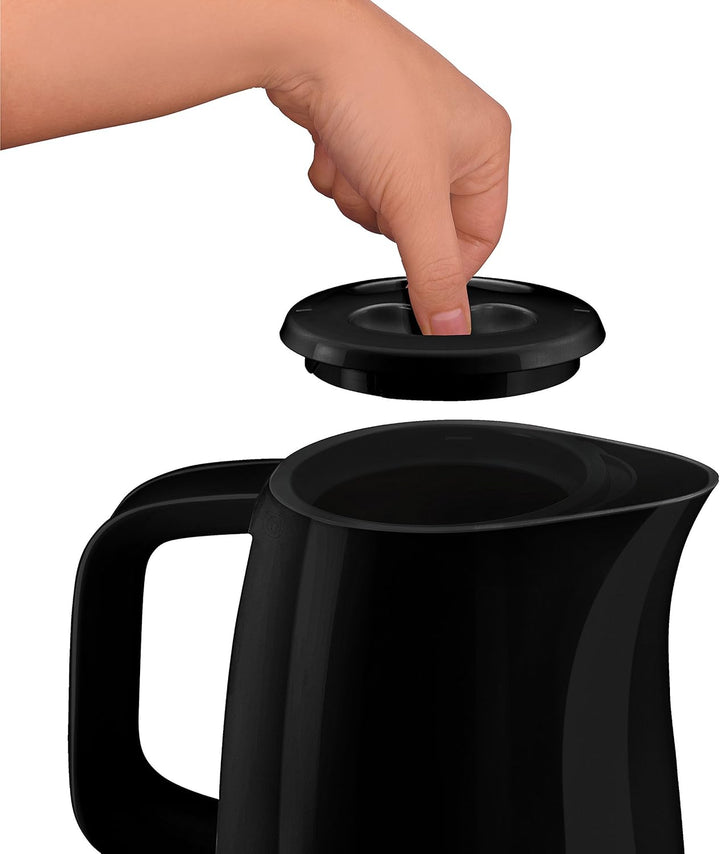 Tefal KO1508 Uno Wasserkocher, Schwarz, 2400 W