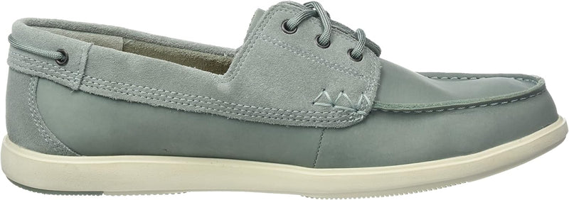 Clarks Herren Bratton Boat Shoe 39.5 EU Aqua Nubuck, 39.5 EU Aqua Nubuck