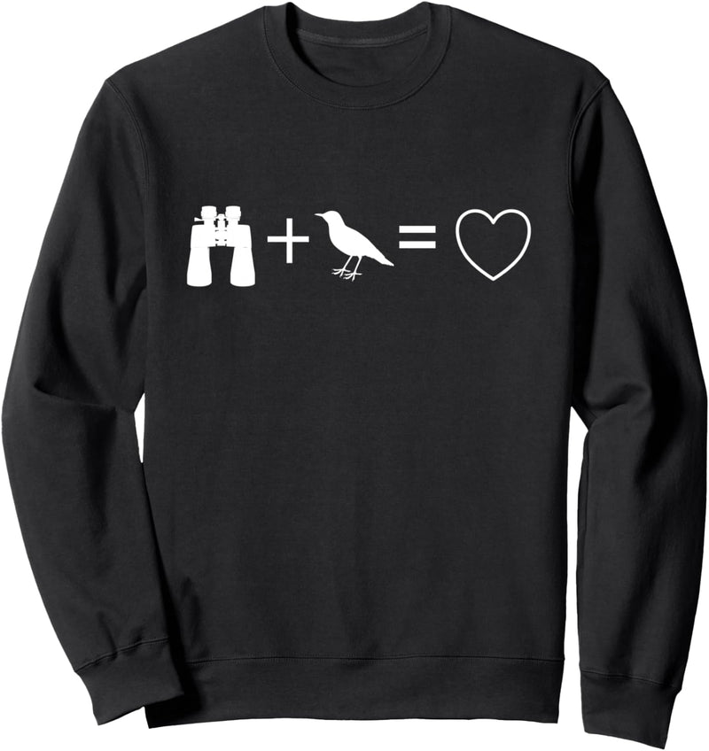 Birding Birdwatcher Gift Bird Binoculars Love Sweatshirt