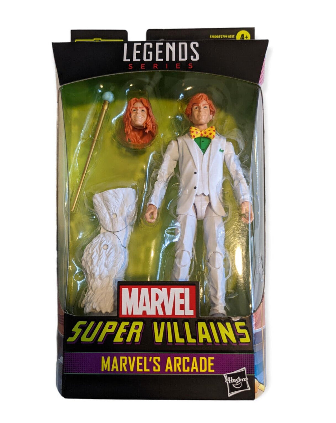 Marvel Hasbro Legends Series Sammelfigur Marvel's Arcade Actionfigur und 2 Zubehörteile