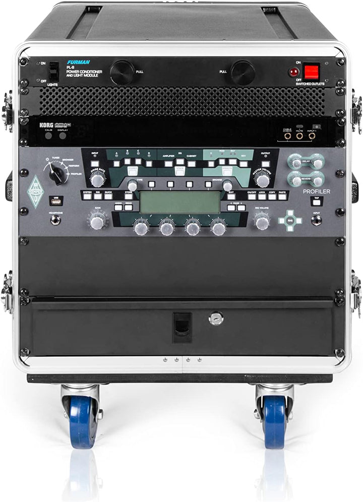 GATOR Rack 19" Polyethylen GRC10U mit Rädern 10U Rack Space, 10U Rack Space