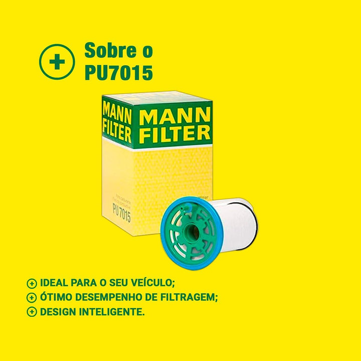 MANN-FILTER PU 7015 Kraftstofffilter – Für PKW