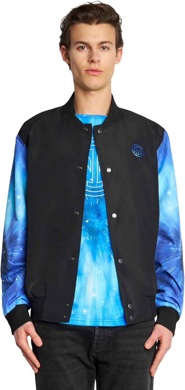 Inter Unisex Giacca Bomberjacke Galaxy L Schwarz, L Schwarz