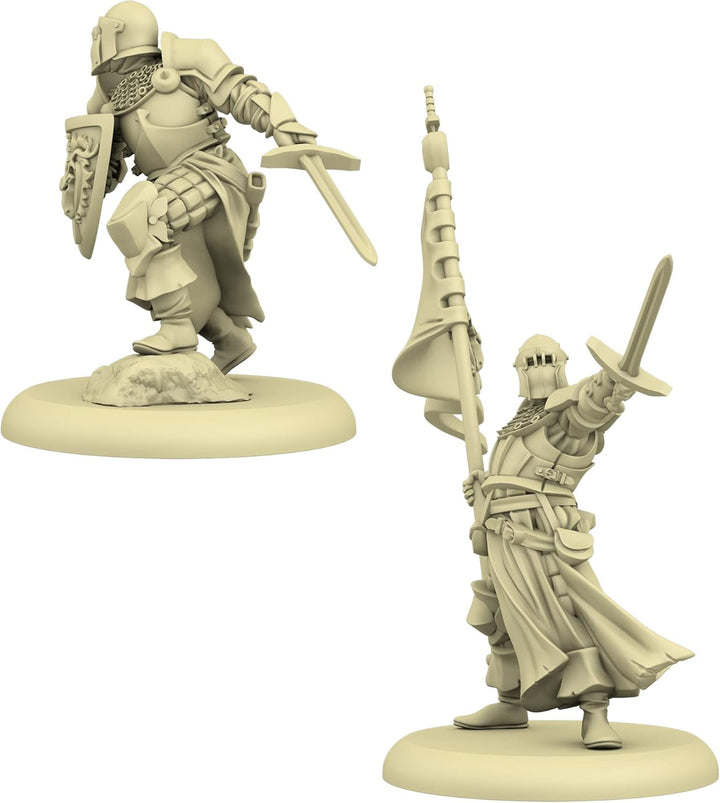 CMON A Song of Ice and Fire Tabletop Miniatures Game – Baratheon Queen's Men Expansion Set, Strategy