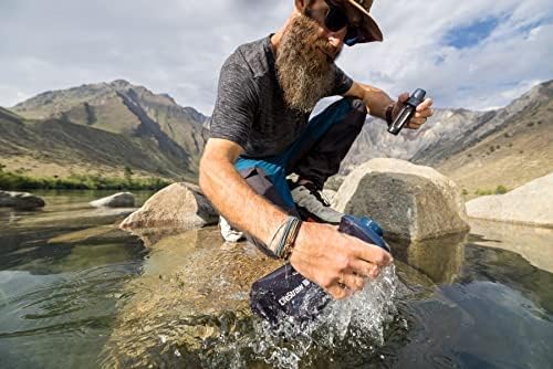 LifeStraw Peak Squeeze Bottle 1L (blue) 1 l Mountain Blue, 1 l Mountain Blue