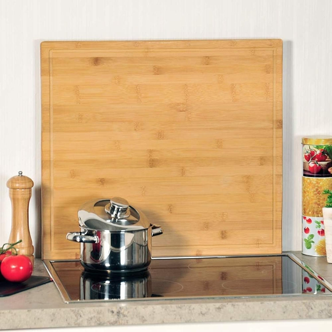 Kesper | Herdabdeckplatte, Material: FSC®-zertifizierter Bambus, Material: 56 x 50 x 4.5 cm, Farbe: