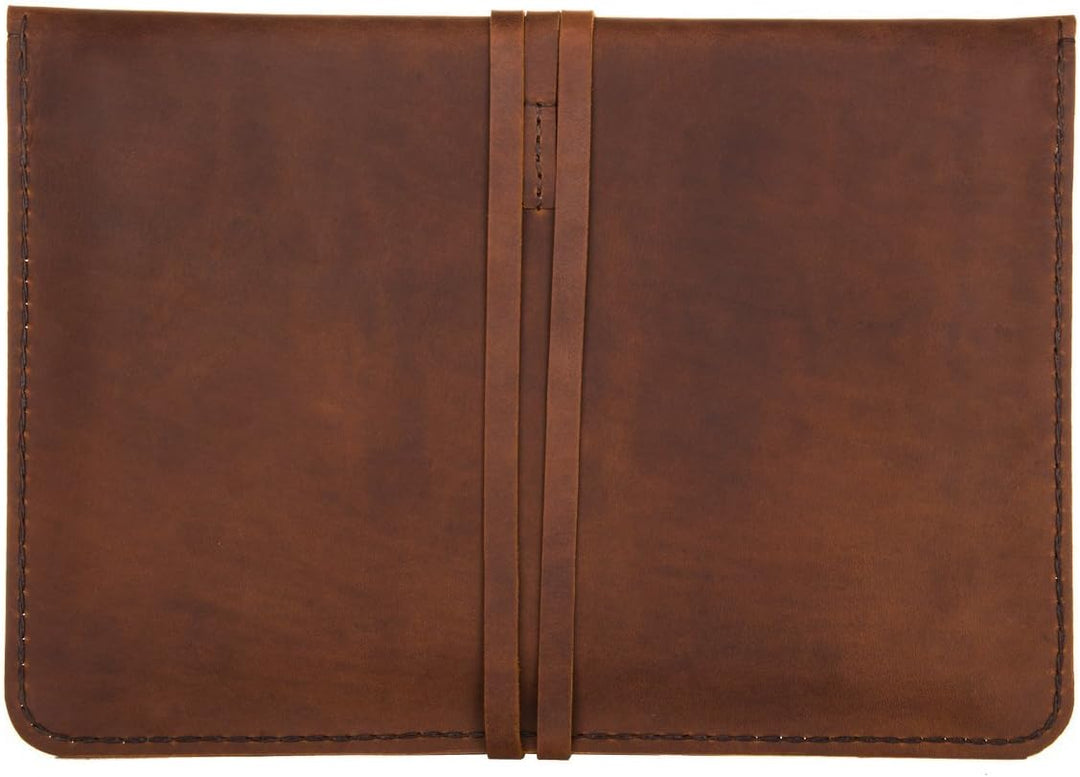 hecho. Ledertasche Pablo für Apple MacBook Air 13" (2009-2017, A1466) - Handgefertigt, Leder & Fair-