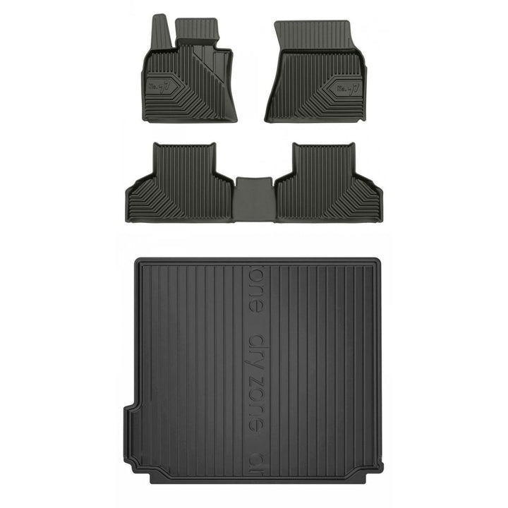Satz Fussmatten und Gummimatte für BMW X5 F15 2013-2018