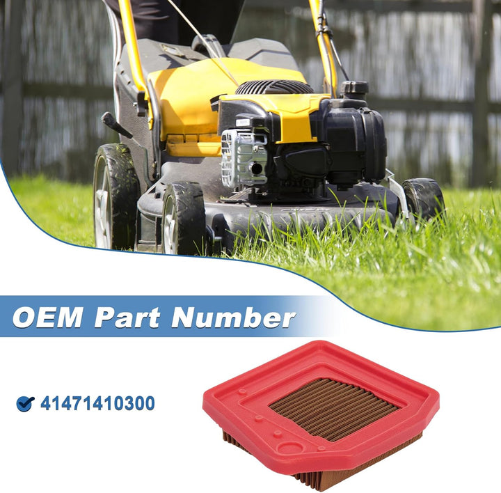 AUMEL 2 Stück Luftfilter für Stihl FS240C FS260C FS360C FS410C FS460C FS460RC Motorsense 41471410300