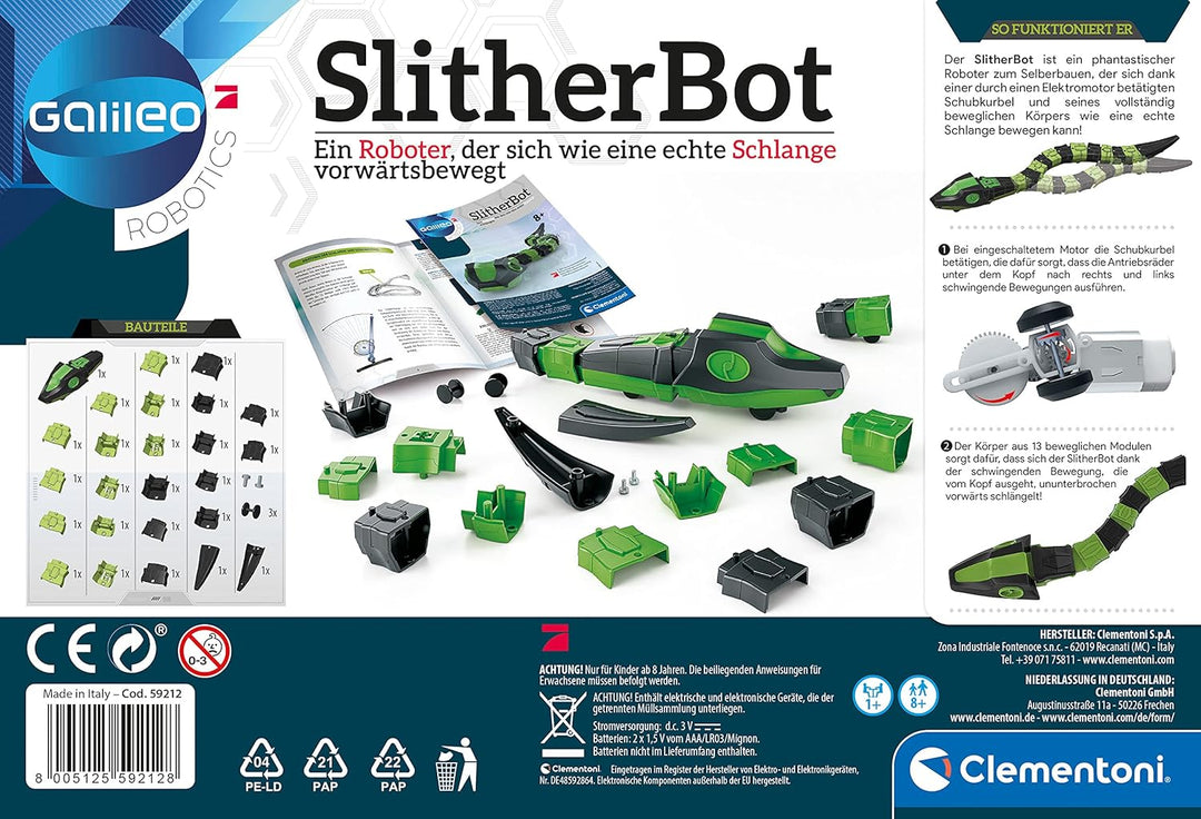 Galileo Robotics – Mein Roboter MC 5.0, Robotik für kleine Ingenieure & 59212 Galileo Robotics – Sli