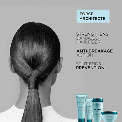 Kérastase Shampoo für geschädigtes und strapaziertes Haar, Regenerierendes und stärkendes Haarbad, B