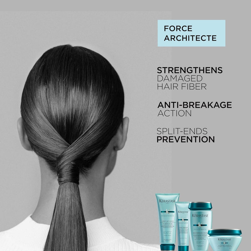 Kérastase Shampoo für geschädigtes und strapaziertes Haar, Regenerierendes und stärkendes Haarbad, B