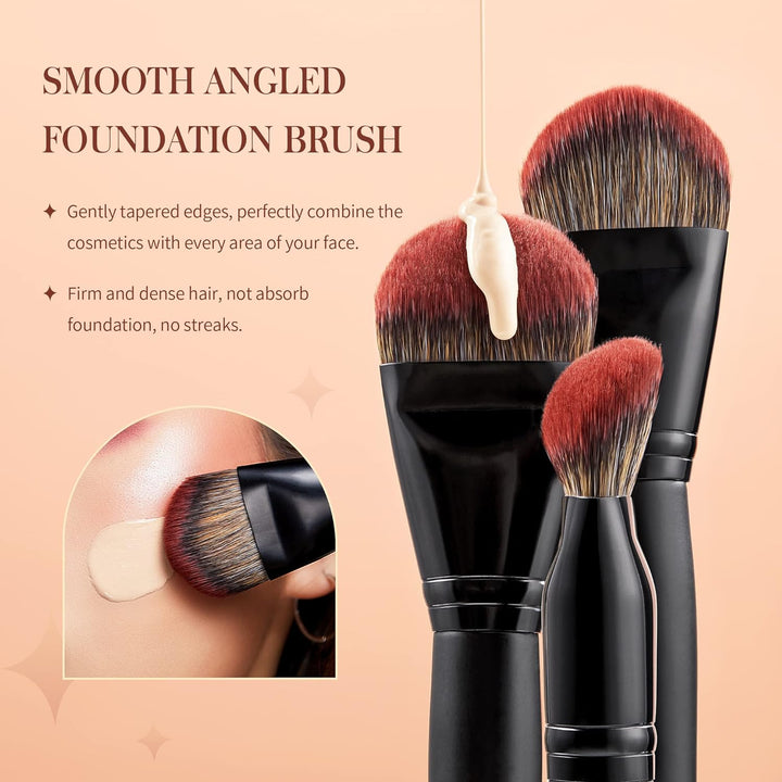 Jessup Pinselset Makeup Pinsel Makeup Brushes Set Schminkpinsel Set Kosmetikpinsel Augenpinsel Gesic