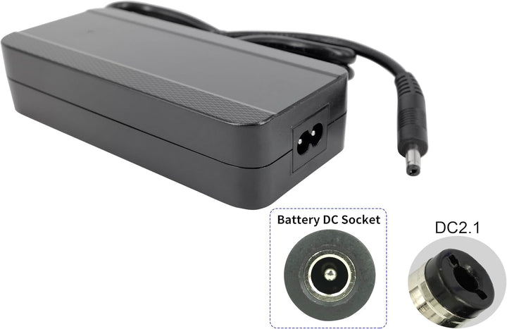 PowerSmart® 42V 2A Ladegerät Netzteil für 36V Akkus von Bullrock, Haamstede, Blue Glider, LLOBE Metr