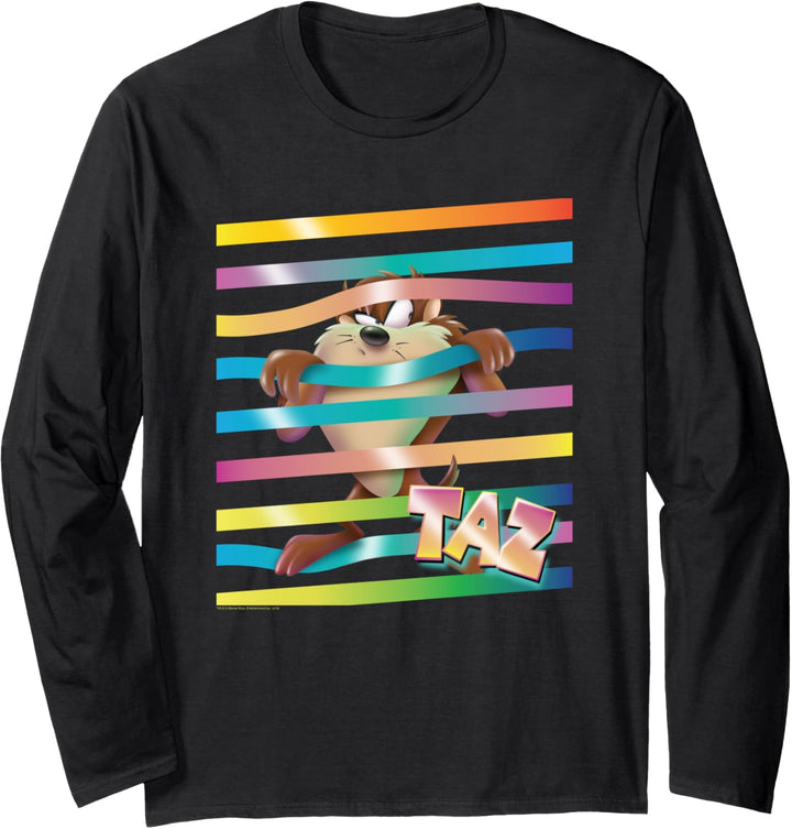 Looney Tunes Taz Stripes Langarmshirt