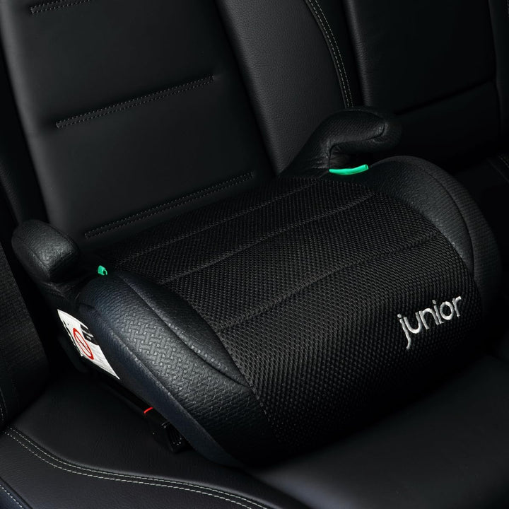 Sitzerhöhung mit ISOFIX Befestigungssystem i-Size Norm Kinder Auto Sitz 125 – 150 cm Körpergrösse EC