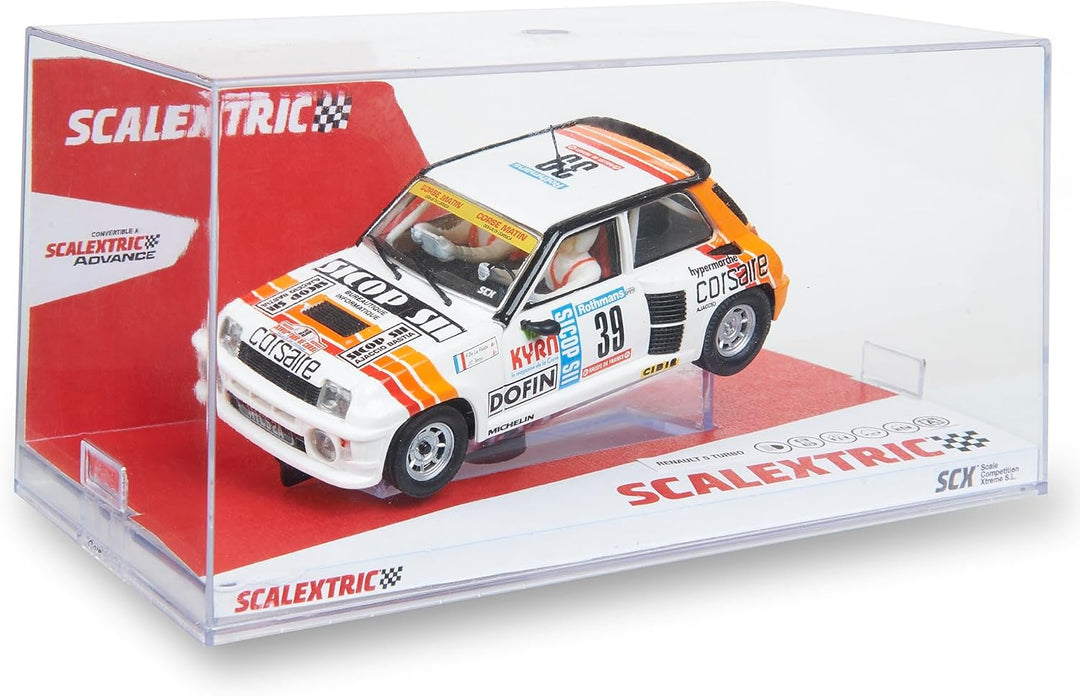 SCALEXTRIC - Original-Rennfahrzeug - Slotauto - Massstab 1:32 (Renault 5 Turbo - Tour de Corse '84)
