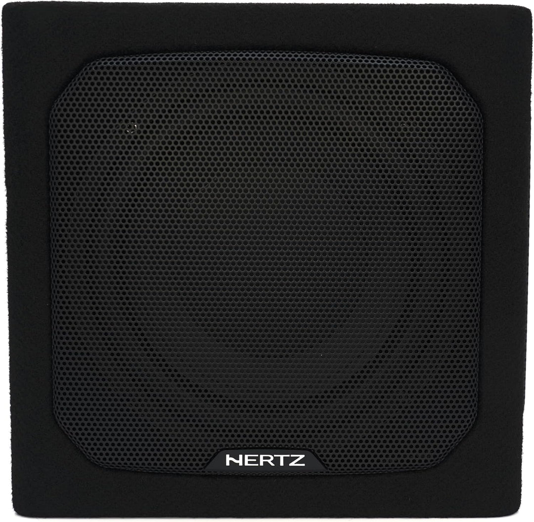 Hertz DBA 201 – 200-mm Aktiv-Subwoofer in Bassreflex-Gehäuse, 440W Peak, Class-AB-Verstärker mit LP-