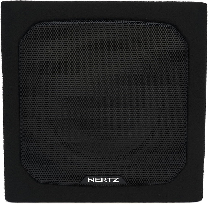 Hertz DBA 201 – 200-mm Aktiv-Subwoofer in Bassreflex-Gehäuse, 440W Peak, Class-AB-Verstärker mit LP-