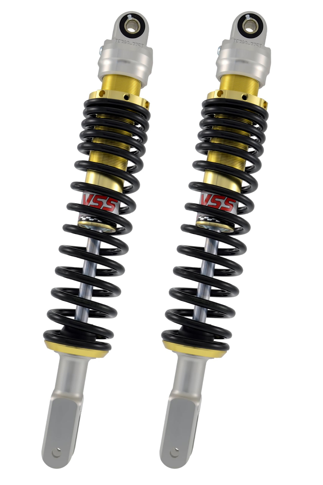 YSS Paar ammortizatorTE302 – 375t-02al-x SH 125 125 13 > (Stossdämpfer hinten Roller)/Pair of Shock