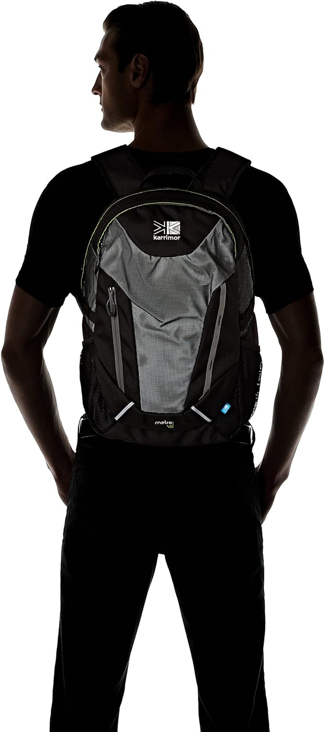 Karrimor Metro 30P Wandern/Travel Pack, Unisex, Metro 30P 30 L Schwarz-grau, 30 L Schwarz-grau