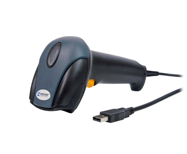 Automatisches Barcode-Lesegerät mit USB, Barcodescanner zum freihändigen Lesen von Strichcode mit ve