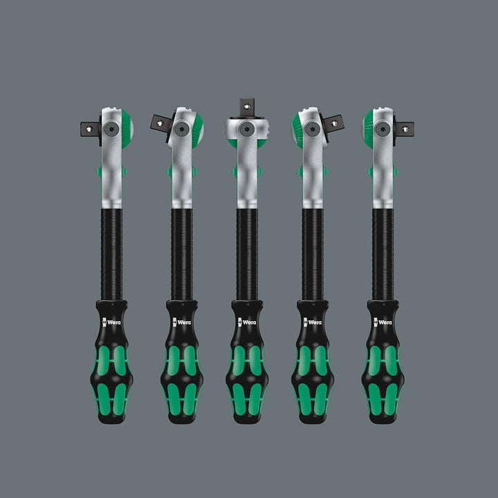 Wera 8000 B Zyklop Speed-Knarre mit Antrieb, 3/8 Zoll x 199.0 mm, 05003550001 3/8 Zoll Zyklop Speed