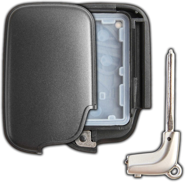 KeylessOption Keyless Entry Remote Key Fob Car Smart Key Shell Case Button Cover Replacement