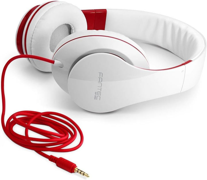 FANTEC SHP-250AJ Stereo HiFi Kopfhörer (mit Bügel, on Ear, 3,5 mm Klinkestecker, bassstark, grosse u